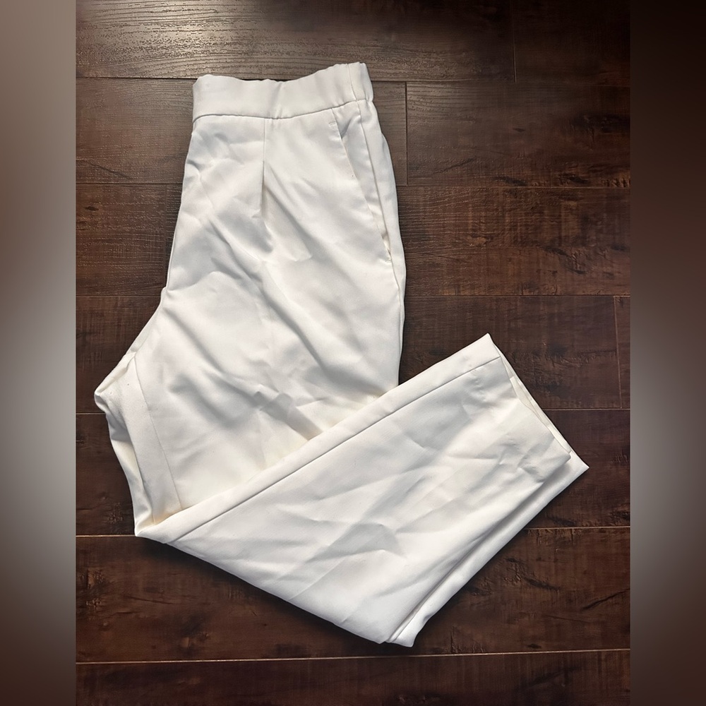 Ann Taylor Cream Trousers Petite MP